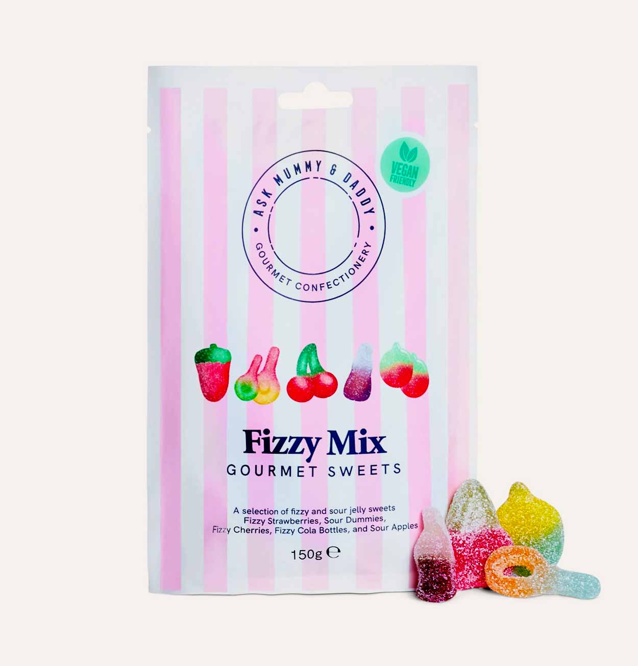 Gourmet Fizzy Mix Pouch – 150g